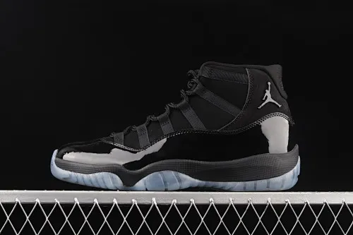 All categories Air Jordan Jordan series basketball shoes Air Jordan 11 F version Air Jordan 11 "Cap and Gown" AJ11 Joe 11 Black Gamma Black Warrior 378037-005